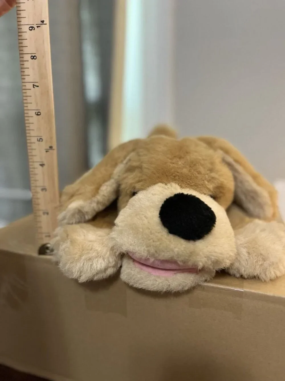 Vintage FAO Schwarz Patrick The Pup Puppet Dog 22